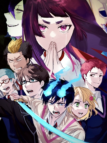 مشاهدة انمي Ao no Exorcist الموسم الثالث الحلقة 9 مترجمة